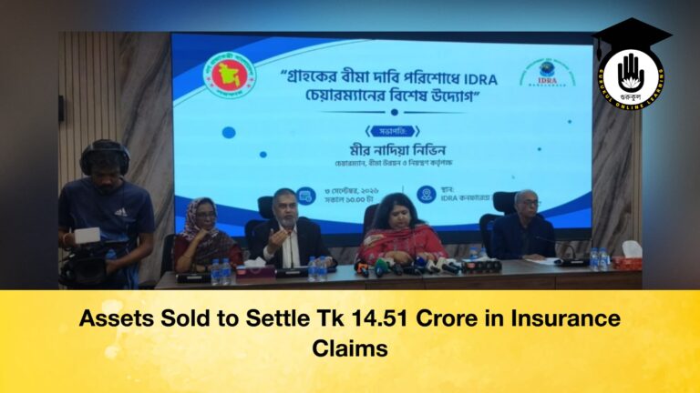 Assets Sold to Settle Tk 14.51 Crore in Insurance Claims